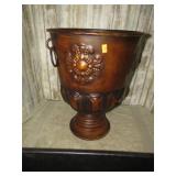 LARGE METAL URN