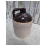 STONEWARE LIQUOR JUG - 1 quart?