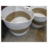 2-- LAUNDRY BASKETS