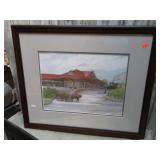TRAIN STATION PRINT -- LISA MOUNTZ