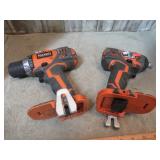 RIDGID 18V DRILL & IMPACT DRIVER -- TOOL ONLY