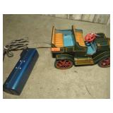 VINTAGE TIN LIZZY REMOTE CONTROL CAR