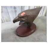 BRASS EAGLE HEAD FIGURINE