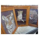 M BRICE AFRICAN BIG CAT PRINTS