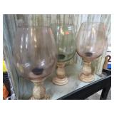 3-- CANDLE LANTERNS