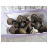 VINTAGE BRASS DOOR KNOBS
