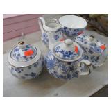 PORCELAIN BLUE & WHITE DISHES