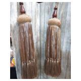 FANCY CURTAIN TIEBACKS