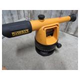 DEWALT TRANSIT LEVEL W/ TRIPOD -- ONE FOOT BROKEN