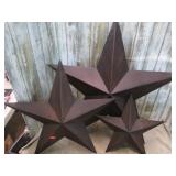 DECORATIVE METAL STARS