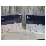 100-- N95 RESPIRATOR MASKS