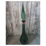 MCM HOBNAIL GENIE BOTTLE DECANTER