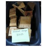 STANDARD GAUGE MODEL TRAIN CAR EMPTY BOXES