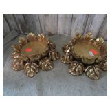 PAIR-- CANDLE STANDS