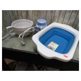 BATTER BOWL, COLANDER & ICE CREAM MAKER