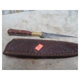 DAMASCUS BLADE 'TOOTHPICK' KNIFE