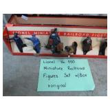 LIONEL #550 MINITURE RAILROAD FIGURES W/ BOX