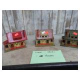 3-- LIONEL MODEL TRAIN HOUSE