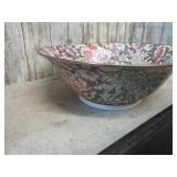ENAMELED PORCELAIN BOWL