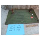 LIONEL CITY STATION ROOF & SIGN