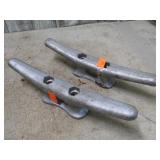 2 DOCK / BOAT CLEATS