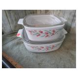 CORNINGWARE BAKING DISHES