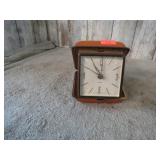 VINTAGE WIND-UP TRAVEL ALARM CLOCK -- NOT RUNNING