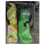 2-- FOLDING CAMPING CHAIRS