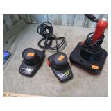 ATARI PADDLE & WICO JOYSTICK CONTROLLERS
