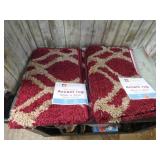 2-- 20" X 32" ACCENT RUGS