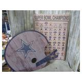 DALLAS COWBOYS WALL DECOR