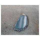 GEODE SLICE PENDANT