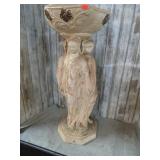 STATUARY BIRD FEEDER