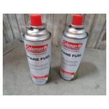 2 CANS -- BUTANE FUEL
