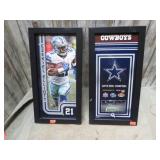 COWBOYS SUPER BOWL & EZEKIEL ELLIOT PLAQUES