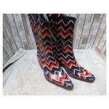 RUBER WESTERN STYLE MUD BOOTS -- 8