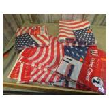 RED, WHITE & BLUE NAPKINS & TABLE CLOTHS