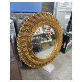 LARGE ROUND WALL MIRROR