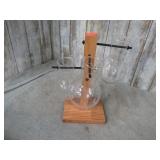 TEST TUBE VASES & STAND