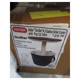 (NIB) GO BAR DRINK COOLER W/ POP-UP TAABLE