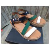 TOMMY HILFIGER SANDALS -- 8 M