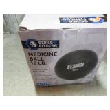 10 lb  MEDICINE BALL (TEN POUND)