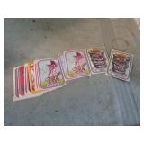 VINTAGE AWSOME ALL-STARS STICKERS