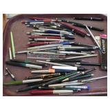 ASSORTED PENS & MECHANICAL PENCILS