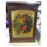 ANTIQUE DIAMOND DYES STORE CABINET