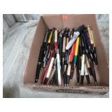 ASSORTED PENS &MECHANICAL PENCILS -- MANY ADVTS
