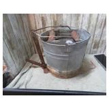 GALVANIZED MOP WRINGER BUCKET
