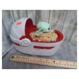 MANDALORIAN GROGU RC HOVER PRAM --NO RADIO