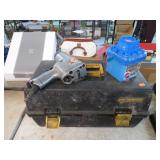 TACKLEBOX, MISC TOOLS, AIR IMPACT & WONDER SAND