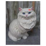 14" CERAMIC CAT FIGURINE